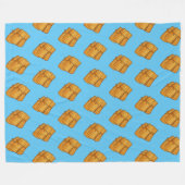 Couverture Polaire Saison mexicaine authentique de Tamales (Devant (Horizontal))
