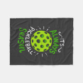 Couverture Polaire Saison Pickleball (Devant (Horizontal))