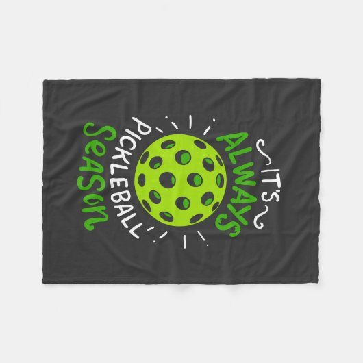 Couverture Polaire Saison Pickleball (Devant (Horizontal))