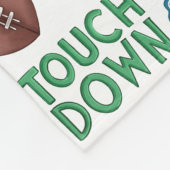 Couverture Polaire Saison XO Football Toucher Premier Tailgate Down (Coin)