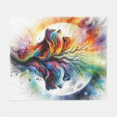 Couverture Polaire Saisons De La Lune (Devant (Horizontal))
