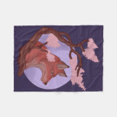 Couverture Polaire Sakura Fox (Devant (Horizontal))