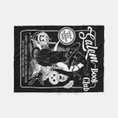 Couverture Polaire Salem Witch Bookish Retro Halloween Blac (Devant (Horizontal))