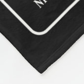 Couverture Polaire Salem Witch Bookish Retro Halloween Blac (Coin)