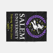 Couverture Polaire Salem Witch University Training Halloween Femmes (Devant (Horizontal))