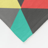 Couverture Polaire Salle Filles Abstrait moderne Triangle Motif (Coin)