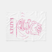 Couverture Polaire Sally Brown Dancing (Devant (Horizontal))