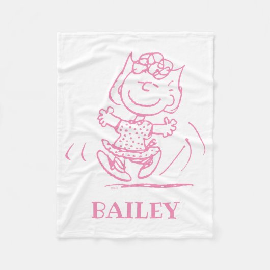 Couverture Polaire Sally Brown Dancing (Devant)