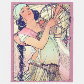 Couverture Polaire Salome, Alphonse Mucha (Devant)