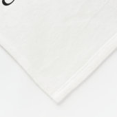 Couverture Polaire Salome Peace Symbol & Meditation Mantra Poster (Coin)