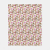 Couverture Polaire Salon d'Etat Carnaval Nachos Cotton Candy (Devant)