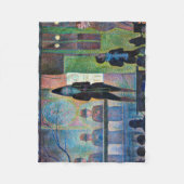Couverture Polaire Saltimbanques, Seurat (Devant)