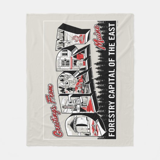 Couverture Polaire Salutation De Derry Maine (Devant)