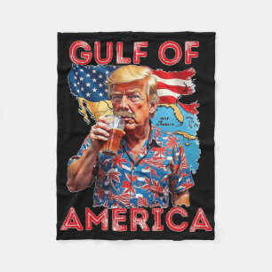 Couverture Polaire Salutation Trump De La Partie Gulf Beach Of Americ