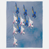 COUVERTURE POLAIRE SALUTE DES ÉQUIPES DÉMOCRATIQUES AMÉRICAINES ! (Devant)