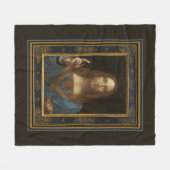 Couverture Polaire Salvator Mundi c 1500 Leonardo da Vinci Fine Art   (Devant (Horizontal))