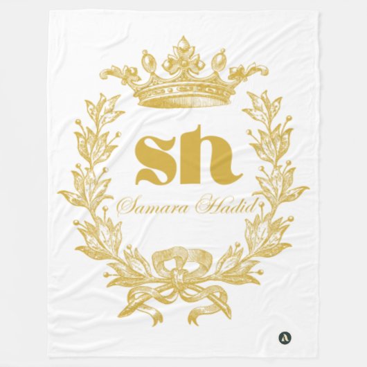 Couverture Polaire #SamaraHadidFleeceBlanket (Devant)