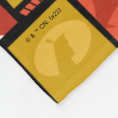 Couverture Polaire Samurai Jack & Aku - Motif du panneau d'art de car (Coin)