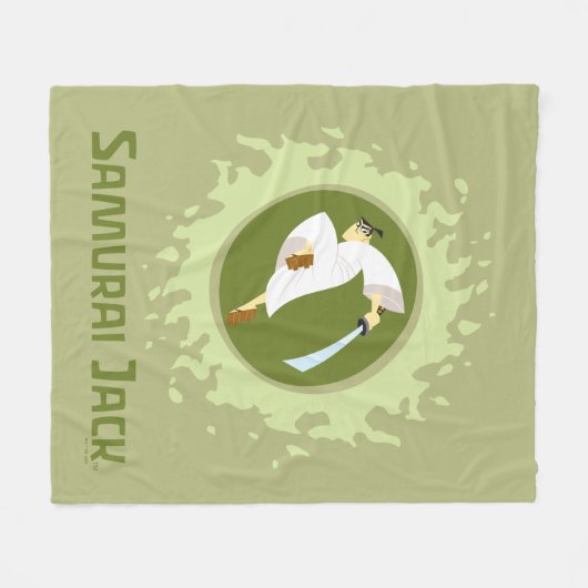 Couverture Polaire Samurai Jack Leaping Graphic (Devant (Horizontal))