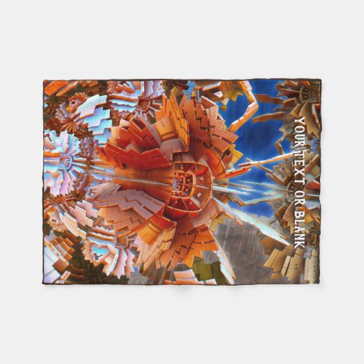 Couverture Polaire Samurai numérique (Devant (Horizontal))