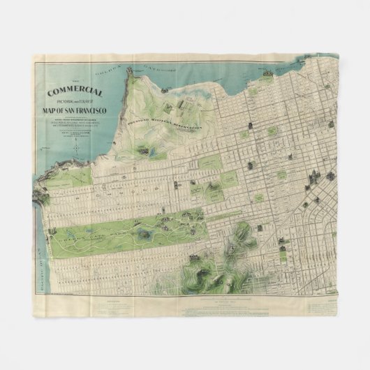 Couverture Polaire San Francisco (Devant (Horizontal))
