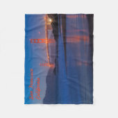 Couverture Polaire San Francisco California Golden Gate Bridge (Devant)