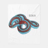 Couverture Polaire San Francisco garter snake (Devant)