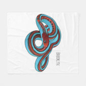 Couverture Polaire San Francisco garter snake (Devant (Horizontal))