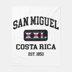 Couverture Polaire San Miguel, Costa Rica - XXL Athletic