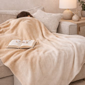 Couverture Polaire Sand Ivory Fade Fleece Blanket