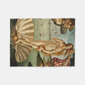 Couverture Polaire Sandro Botticelli - La naissance de Vénus (Devant (Horizontal))