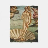 Couverture Polaire Sandro Botticelli - La naissance de Vénus (Devant)