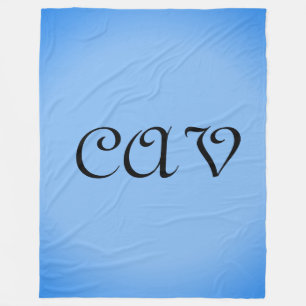 Couverture Polaire Sangria Cornflower Blue