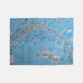 COUVERTURE POLAIRE SANIBEL CAPTIVA ISLAND FLORIDA BLANKET THROW (Devant (Horizontal))