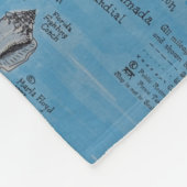 COUVERTURE POLAIRE SANIBEL CAPTIVA ISLAND FLORIDA BLANKET THROW (Coin)