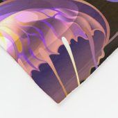 Couverture Polaire Sans joint avec méduse éclatante (Coin)