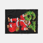 Couverture Polaire Santa Bigfoot 67 Meme Six Seven 6 7 Funny Bigfoot (Devant (Horizontal))