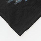 Couverture Polaire Santa Bigfoot Christmas Lights Funny Sasquatch (Coin)