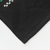 Couverture Polaire Santa Bigfoot Christmas Tree Funny Sasquatch 67 (Coin)