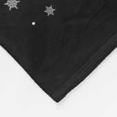 Couverture Polaire Santa Bigfoot Christmas Tree Xmas Lights Funny Sas (Coin)