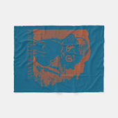 Couverture Polaire Santa Cat (Devant (Horizontal))