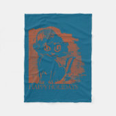 Couverture Polaire Santa Cat  (Devant)