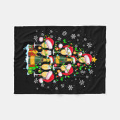Couverture Polaire Santa Champagnes As Christmas Tree Matching Drinke (Devant (Horizontal))