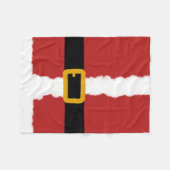 Couverture Polaire Santa Claus (Devant (Horizontal))