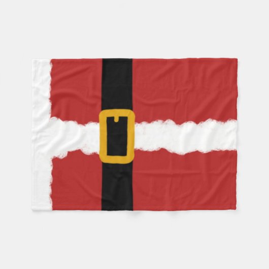 Couverture Polaire Santa Claus (Devant (Horizontal))