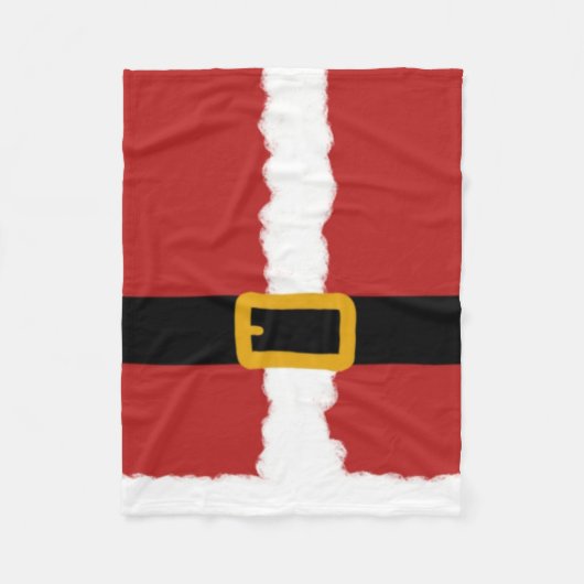 Couverture Polaire Santa Claus (Devant)