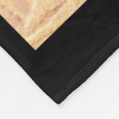 Couverture Polaire Santa Claus And Snowman In Snowfall  (Coin)