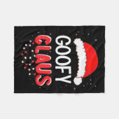 Couverture Polaire Santa Claus Christmas Matching Costume  (Devant (Horizontal))