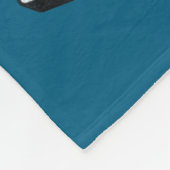 Couverture Polaire Santa Claus Gangsta Wrapper Funny Christmas  (Coin)