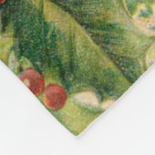 Couverture Polaire Santa Claus Noël Antiquité Belle Art (Coin)